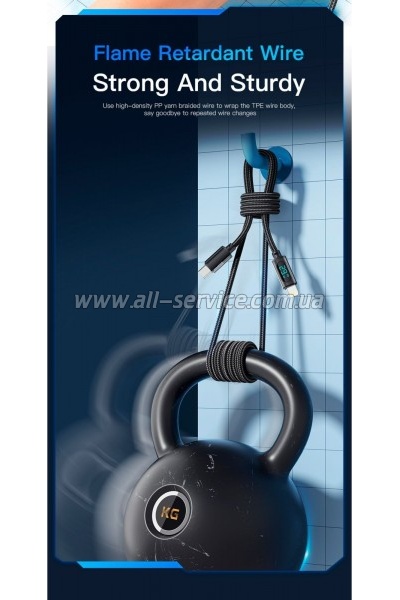 ���� ������ USB-C to Lightning 1.0m 29W LED black Essager (EXCTL-XY01-P)