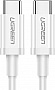 ���� ������ USB-C to USB-C 1.5m US264 18W ABS Cover White Ugreen (60519)