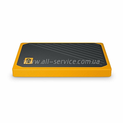 SSD ���������� USB 3.0 WD Passport Go 500GB Yellow (WDBMCG5000AYT-WESN)
