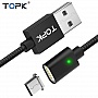  TOPK USB-A micro-USB 1 Black (ND CS0121 1M Black Micro)
