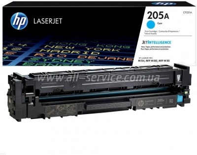 �������� HP 205A HP CLJ M180/ M181 Cyan (CF531A)