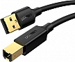 Кабель для принтера USB 2.0 AM/BM 2.0m black Ugreen (20847) Кабель для принтера USB 2.0 AM/BM 2.0m black Ugreen (20847)
