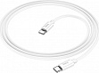 ���� ������ USB-C to USB-C 1.0m Magic silicone PD 60W X87 white HOCO (6931474783264)