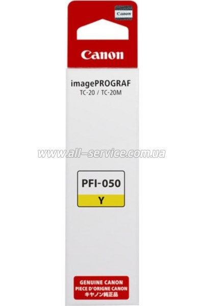 ��������� Canon PFI-050 Canon imagePROGRAF TC-20/ TC-20M Yellow (5701C001)