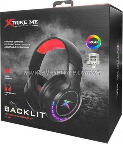 �������� Xtrike ME GH-904 USB RGB Black (GH-904)