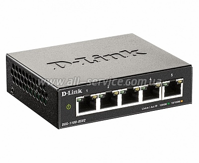  D-Link DGS-1100-05V2 5xGE Easy Smart