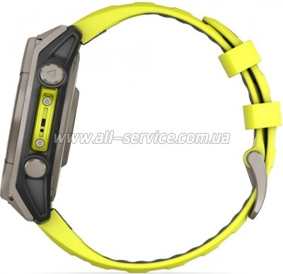 - Garmin fenix 8 47mm,Saph Solar, BareTi/Graphite,AmpYe/GrphBnd (010-02906-21)