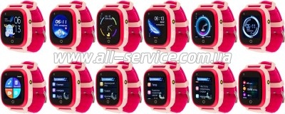 �����-���� Amigo GO005 4G WIFI Kids waterproof Thermometer Pink (747018)