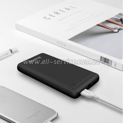 ������� ������������� ColorWay 10000mAh Slim PD 18W Black (CW-PB100LPG3BK-PD)