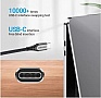 Дата кабель USB-C to USB-C 2.0m aluminum gray Vention (TADHH) Дата кабель USB-C to USB-C 2.0m aluminum gray Vention (TADHH)