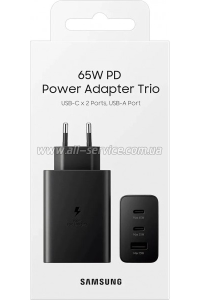 �������� ���������� Samsung 65W Black (EP-T6530NBEGEU)