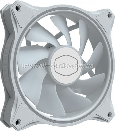    CoolerMaster MasterFan MF120 Halo 3in1 White Edition (MFL-B2DW-183PA-R1)