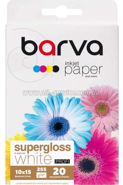 ���������� Barva Profi SuperGlossy 255�/� 10x15 20� (IP-R255-221)