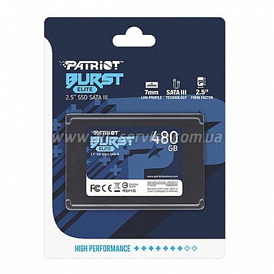 SSD  PATRIOT Burst Elite 120GB (PBE120GS25SSDR)
