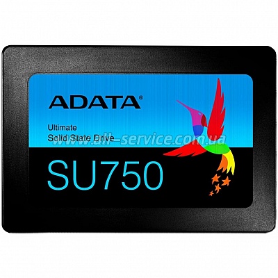 SSD  2.5" ADATA 1TB SU750 SATA 3D TLC (ASU750SS-1TT-C)