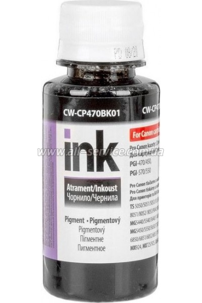 ������� ColorWay Canon PGI-470 100�� Black Pigment (CW-CP470BK01)