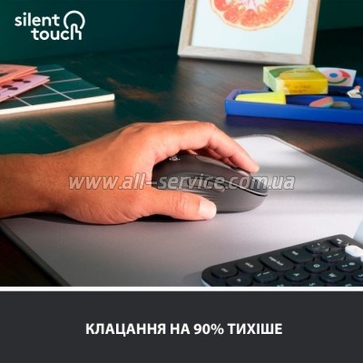  Logitech Signature M650 L Wireless LEFT Graphite (910-006239)