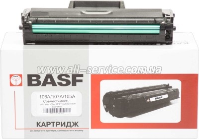 �������� BASF HP LJ 107a/ 107r/ 107w/ ��� HP Laser 135a/ 135r/ 135w/ 137fnw ������ W1106A (BASF-KT-W1106A-WOC) ��� ����