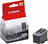  Canon PG-50 black Canon iP2200/ MP150/ 170/ 450/ Fax JX200/ 500 (0616B001/ 0616B025)