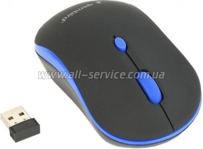  Gembird MUSW-4B-03-B Black+Blue (MUSW-4B-03-B)