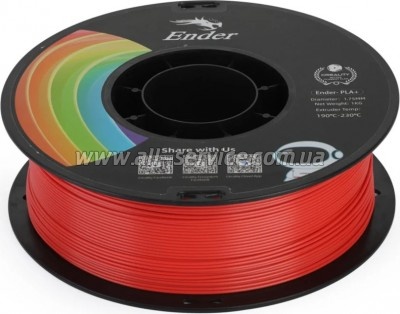������� ��� 3D-�������� Creality PLA+ 1��, 1.75��, red (3301010309)