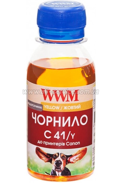 Чернила WWM для Canon CL-41C / CL-51C / CLI-8Y 100г Yellow Водорастворимые (C41/Y-2) Чернила WWM для Canon CL-41C / CL-51C / CLI-8Y 100г Yellow Водорастворимые (C41/Y-2)