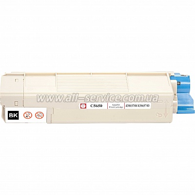  BASF OKI C5650/ C5750  43865740/ 43865740 Black (BASF-KT-C5650K)