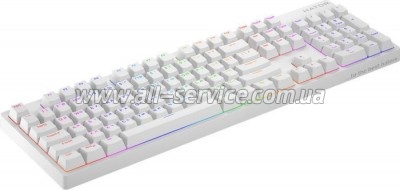  Hator Rockfall 2 Mecha Orange USB White (HTK-711)