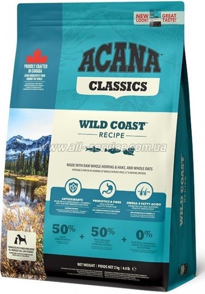     ACANA Wild Coast 2  (0064992562205)