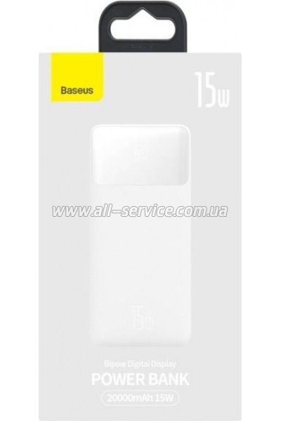   Baseus Bipow 20000mAh white (PPBD050102)