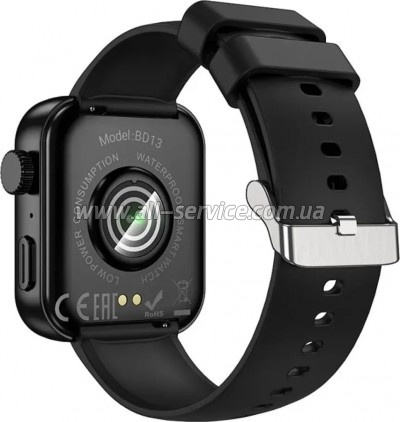 - BOROFONE BD13 Smart sports watch (call version) Black (6941991120633)