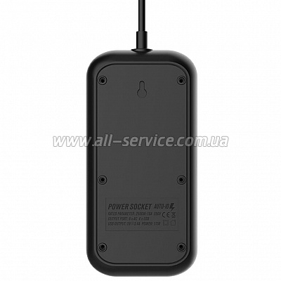   olorWay 6 / 4 USB Black 2M (CW-CHE64B)