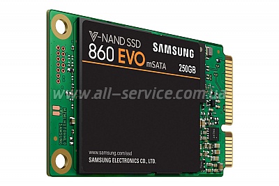 SSD ���������� Samsung 860 EVO 250GB mSATA V-NAND 3bit MLC (MZ-M6E250BW)