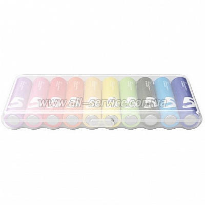  Xiaomi ZMi Rainbow AA batteries 10  (NQD4000RT)
