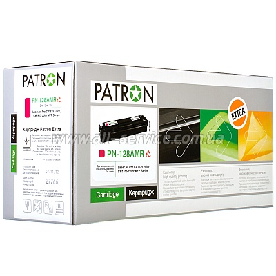 КАРТРИДЖ HP CLJ CE323A (PN-128AMR) MAGENTA PATRON Extra КАРТРИДЖ HP CLJ CE323A (PN-128AMR) MAGENTA PATRON Extra