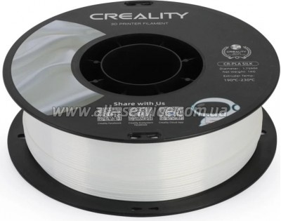 ������� ��� 3D-�������� Creality PLA silky shine 1��, 1.75��, white (3301120004)