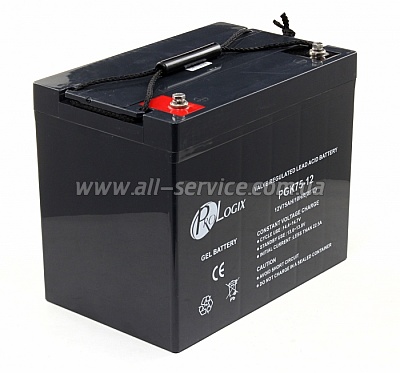   ProLogix 12V 75AH (PGK75-12) GEL