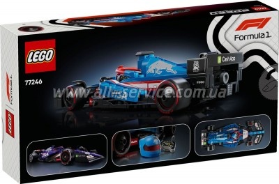 ����������� LEGO Speed Champions ���������� ��� ����� F1 Visa Cash RB VCARB 01 (77246)