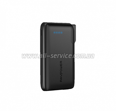   RAVPower 10050mAh Portable Charger with AC Plug (RP-PB066)