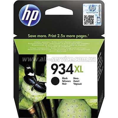  HP  934XL Officejet Pro 6230/ 6830 Black (C2P23AE)