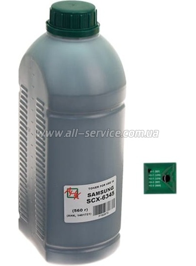 Тонер + чип АНК Samsung SCX-6345 бутль 560г (1401723) Тонер + чип АНК Samsung SCX-6345 бутль 560г (1401723)