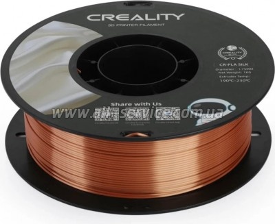 ������� ��� 3D-�������� Creality PLA silky shine 1��, 1.75��, red copper (3301120002)