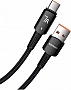 ���� ������ USB 2.0 AM to USB-C 0.5m 7A 100W black Essager (EXC7A-CGB01-P)