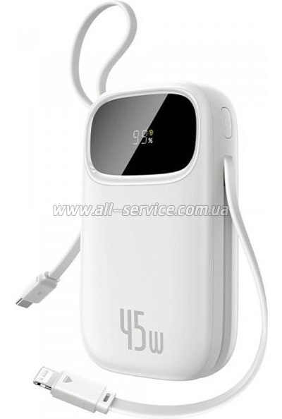 ������� ������������� Baseus EnerFill FC31 Qpow 3 20000mAh PD 45W White (E0028D01)