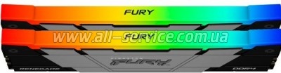     DDR4 16GB (2x8GB) 4266 MHz RenegadeRGB Kingston Fury (ex.HyperX) (KF442C19RB2AK2/16)