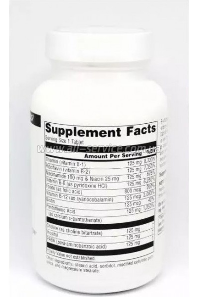  Source Naturals    B 125, 60  (SN0425)