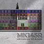  GamePro MK145R Red Swich Low Profile USB Dark Gray (MK145R)
