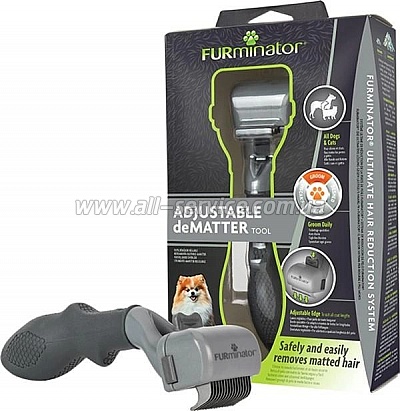 Фурминатор FURminator колтунорез для собак и кошек 17х4.5х4 см (4048422141617) Фурминатор FURminator колтунорез для собак и кошек 17х4.5х4 см (4048422141617)