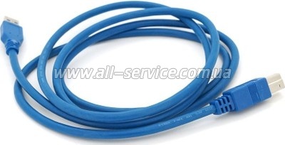 ������ ��� �������� USB 3.0 AM/BM 1.8m blue Voltronic (YT-3.0AM\BM-1.8BL)