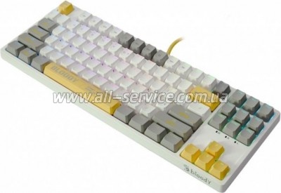  A4Tech Bloody S87 RGB BLMS TKL USB Energy White (4711421993708)